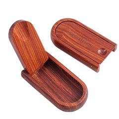 Wooden folding pipe rack portable redwood pipe stand, antique pipe display stand, accessories and tools