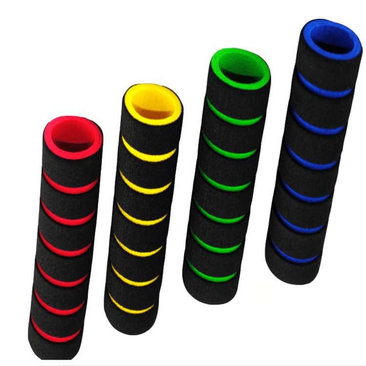 EVA异形泡棉伞握把 NBR橡胶挤出发泡海绵哑铃手套管童车把手套