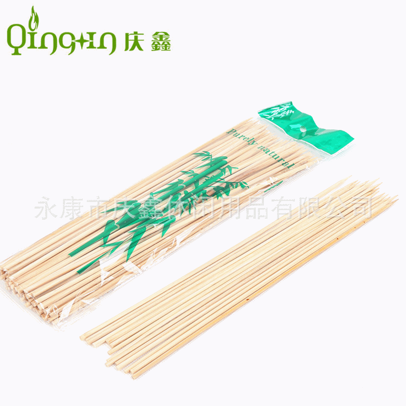 Barbacoa herramientas de barbacoa 30cm palo de bambú barbacoa palo de bambú aguja de barbacoa utensilios de barbacoa palo de barbacoa pinchos de carne palo de bambú