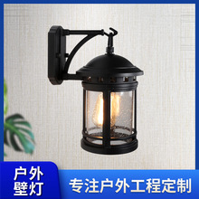 批发压铸铝庭院灯别墅酒店阳台楼梯过道花园照明壁灯户外大门灯