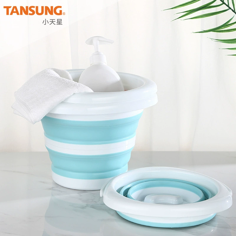 Handheld plastic bucket for home use for car, wholesale