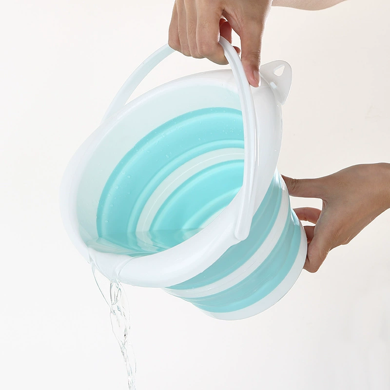 Handheld plastic bucket for home use for car, wholesale