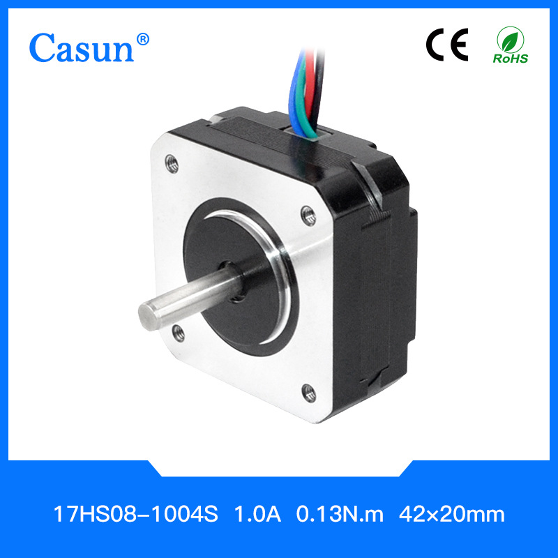 [17HS08-1004S] CASUN42 ステッピングモーター超薄型 20mm ボディと低騒音 (42*20mm)