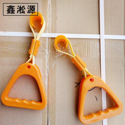 三角手拉环 塑料厂家批发无接触分类垃圾箱吊环 垃圾桶三角手拉环|ru