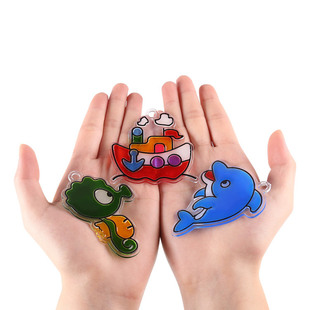 ��ͯdiy�ֹ�����3D���w�z���⿾�Tɫ����ˮ�����z�����12pcs�D��