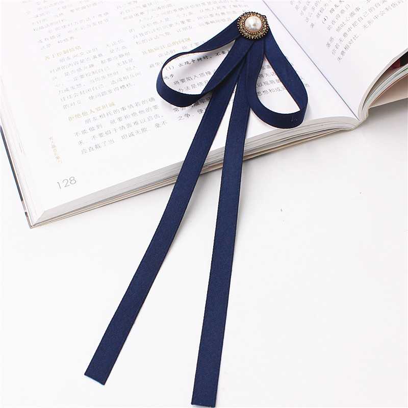 College Style jk Bow Tie Japanese Style ins Style Collar Flower Accessories Bow Tie Women's Ribbon Non-Formal Bow Tie