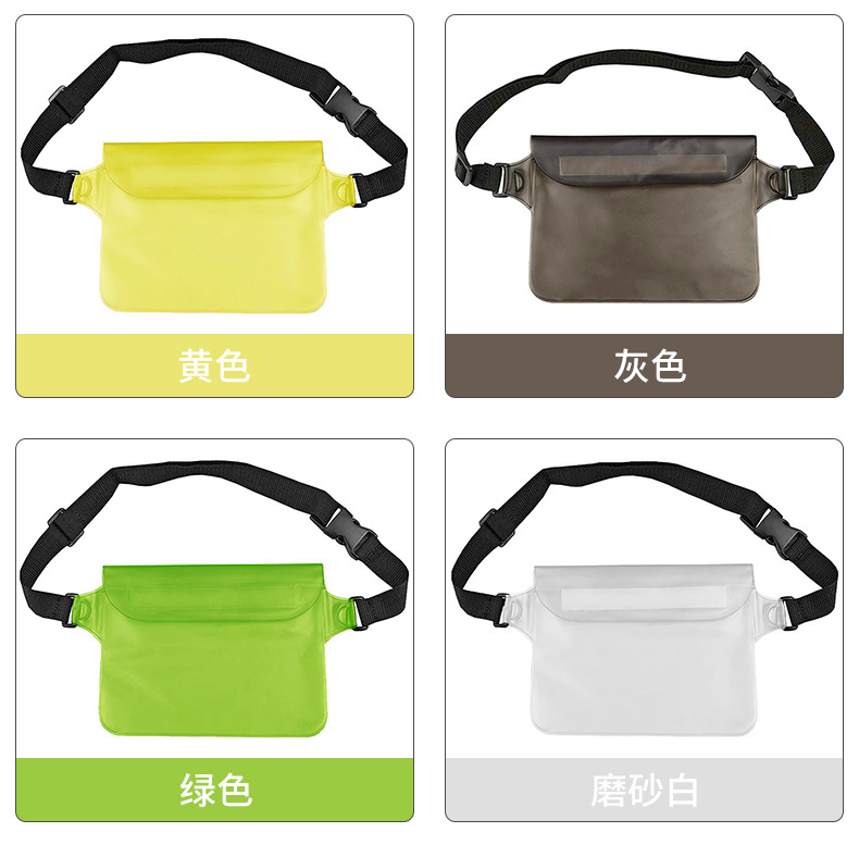 Venta directa de fábrica, bolsa impermeable para montañismo, bolsa impermeable para exteriores, bolsa impermeable para natación, playa, rafting, bolsa impermeable de PVC ecológica image 9