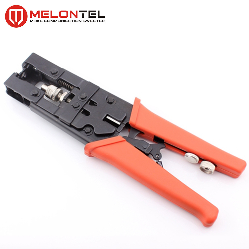MT-8304 挤压钳 F/BNC/RCA多功能同轴电缆压线钳 F头3合1压接钳具