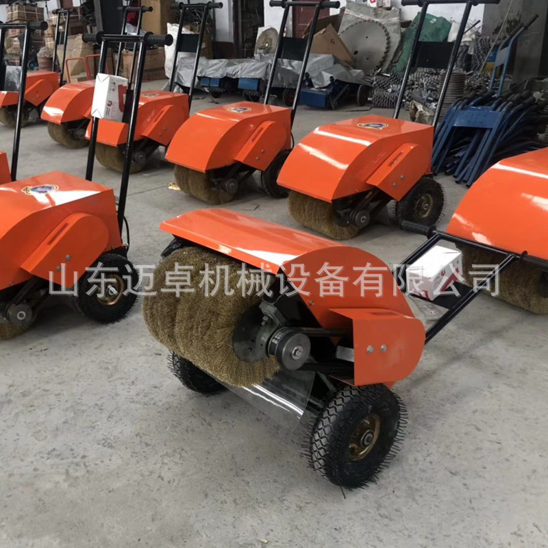 手推式除锈机 全自动除锈机角铁氧化层除锈机 钢板除锈机