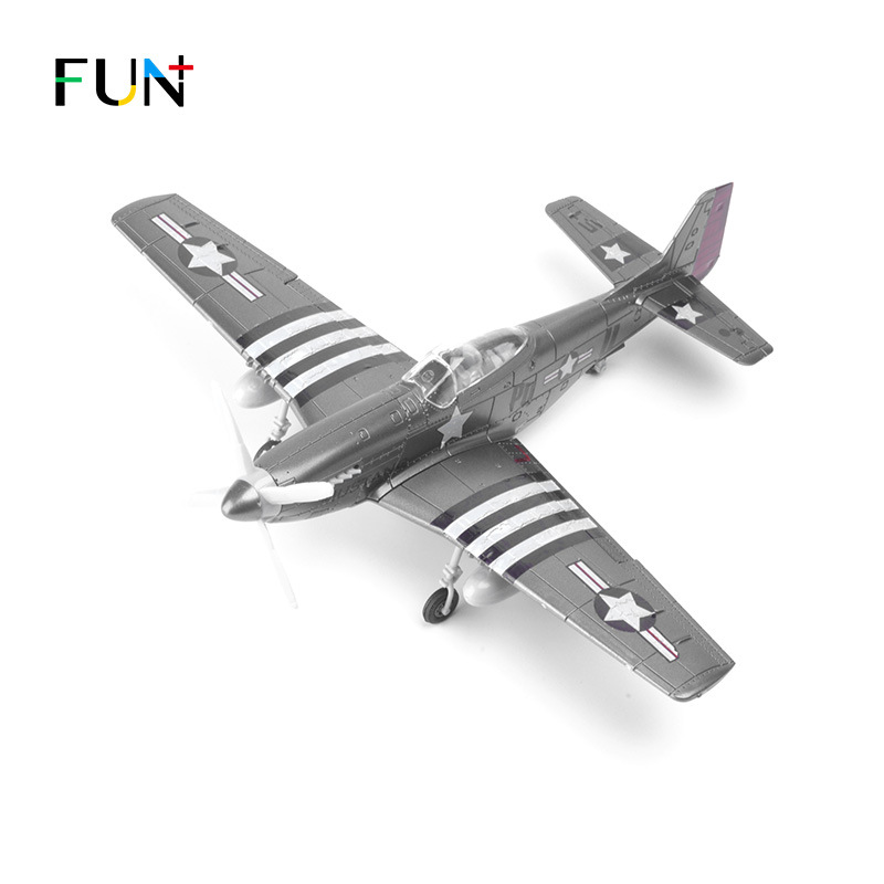 Fighter, constructor, airplane model, toy, scale 1:48, Birthday gift
