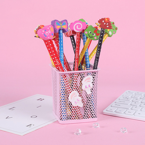 Korean Creative Stationery Cartoon Pencil HB Writing Constant Pencil Wholesale Student School Supplies Children's Gifts
