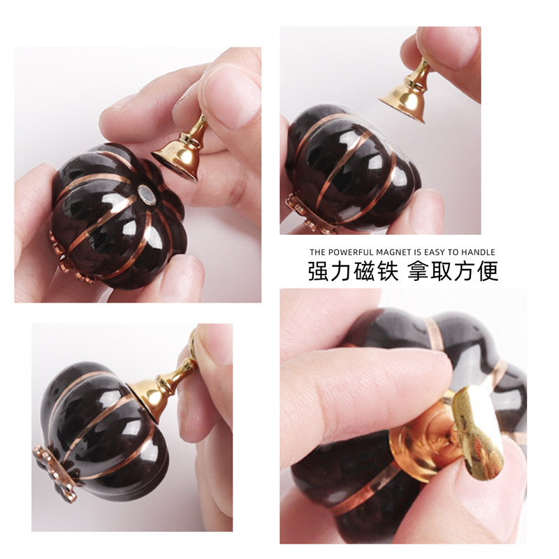 Nuevas herramientas de uñas de cerámica pieza de uñas de calabaza práctica de uñas japonesa pieza de uñas titular de uñas soporte de exhibición de trabajo de uñas