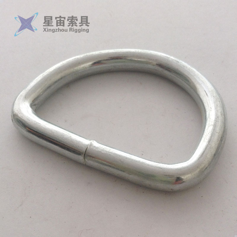 厂家直供铁制/不锈钢304/316D型环  圆环 三角环五金索具 制做