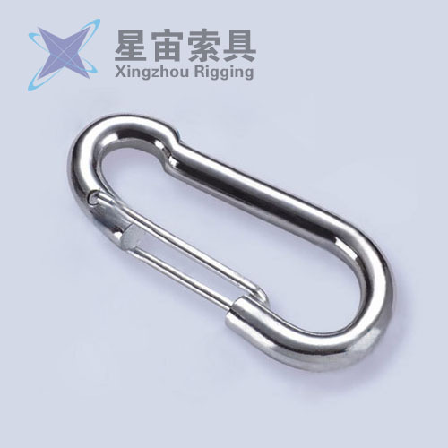 厂家直供铁制/304/316不锈钢 异形弹簧钩 安全钩五金索具