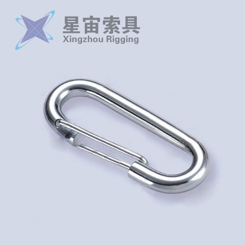 厂家直供铁制/304/316不锈钢 异形弹簧钩 安全钩五金索具