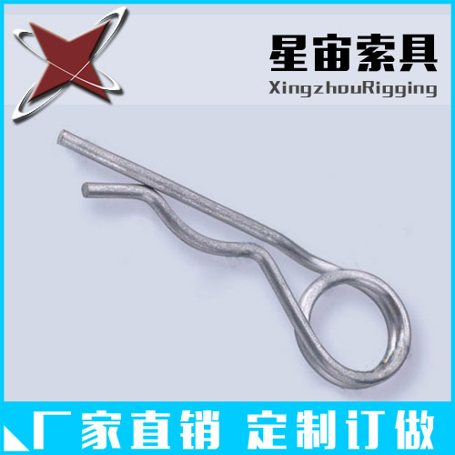 厂家直供 铁制/不锈钢 双圈弹簧夹