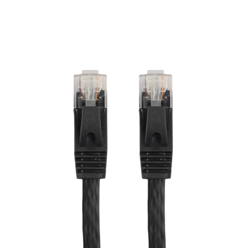 Amazon eBay Wish 0.5m—15m black Cat6 flat RJ45 network cable