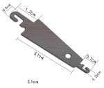 Вышивка крестом инструмент / нержавеющей стали threading Устройство/износ стрелка Устройство/ вышивка крестом носить стрелка Устройство вышивка крестом монтаж оптовая торговля