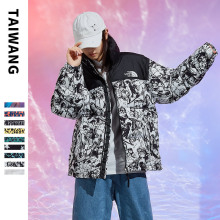 男女同款棉衣男男装年冬季新款男装外套青少年原创潮牌宽松棉服男