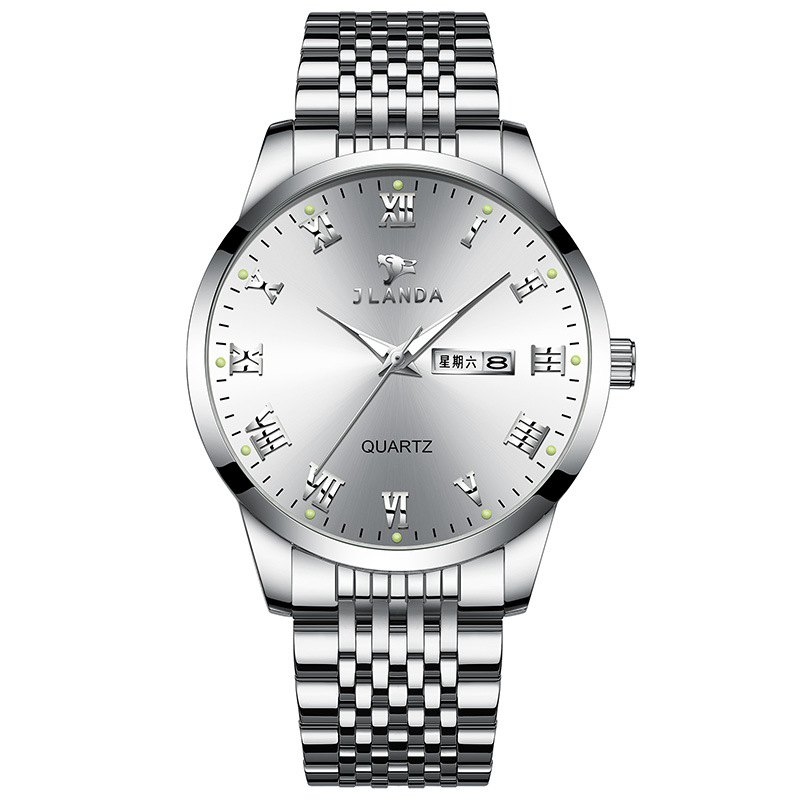 남성용 스틸 컬러 화이트 표면 J6707G