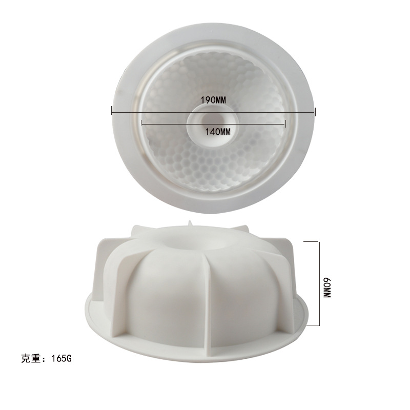 Molde de mousse de postre francés solo hueco Sakya pastel de frutas molde de silicona hecho a mano herramienta de horneado DIY