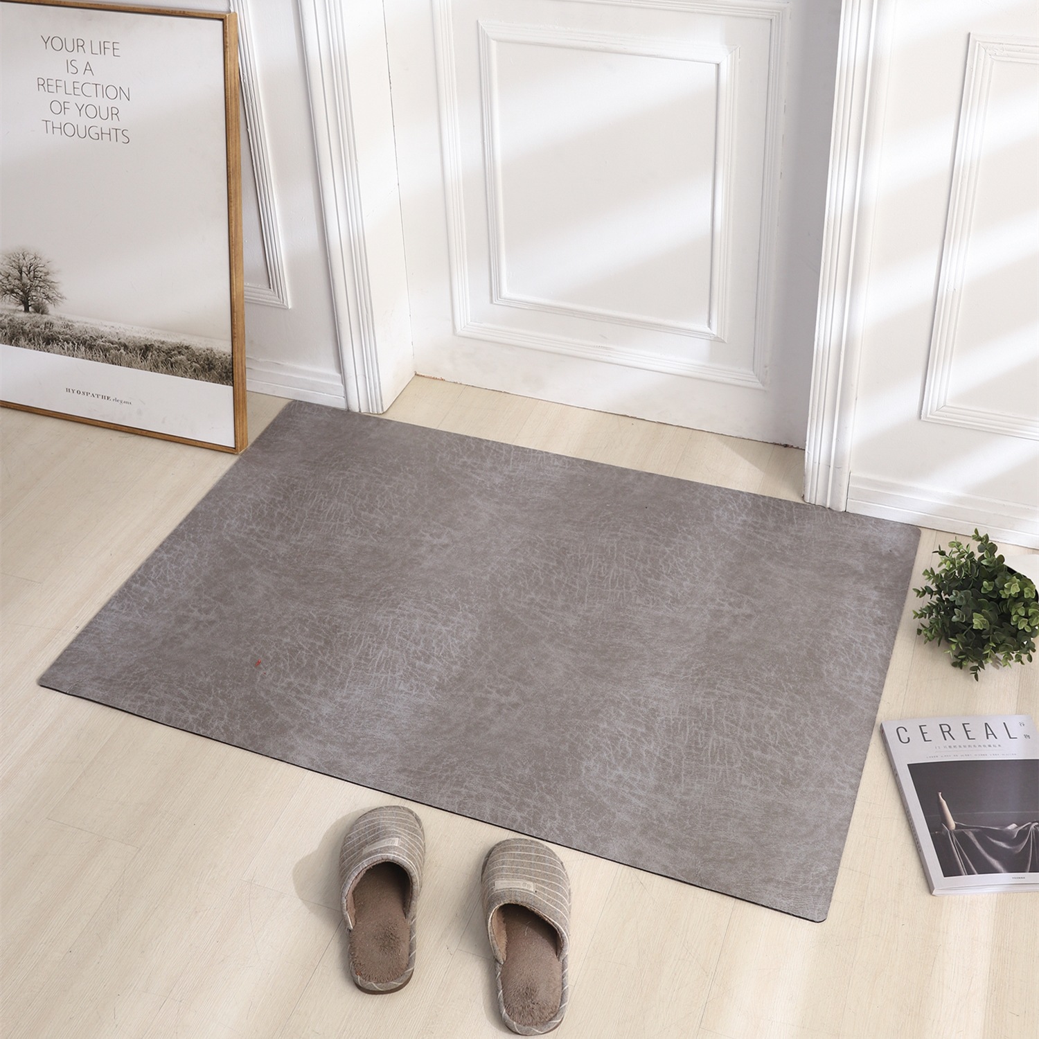 批发门垫厨房脚垫浴室防滑吸水橡胶垫进门入门防污防尘脚垫子代发