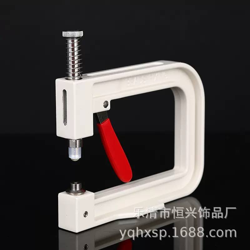 二代手持便携式无孔珍珠钉珠机/钉珠器/手压机珍珠套装DIY箱包