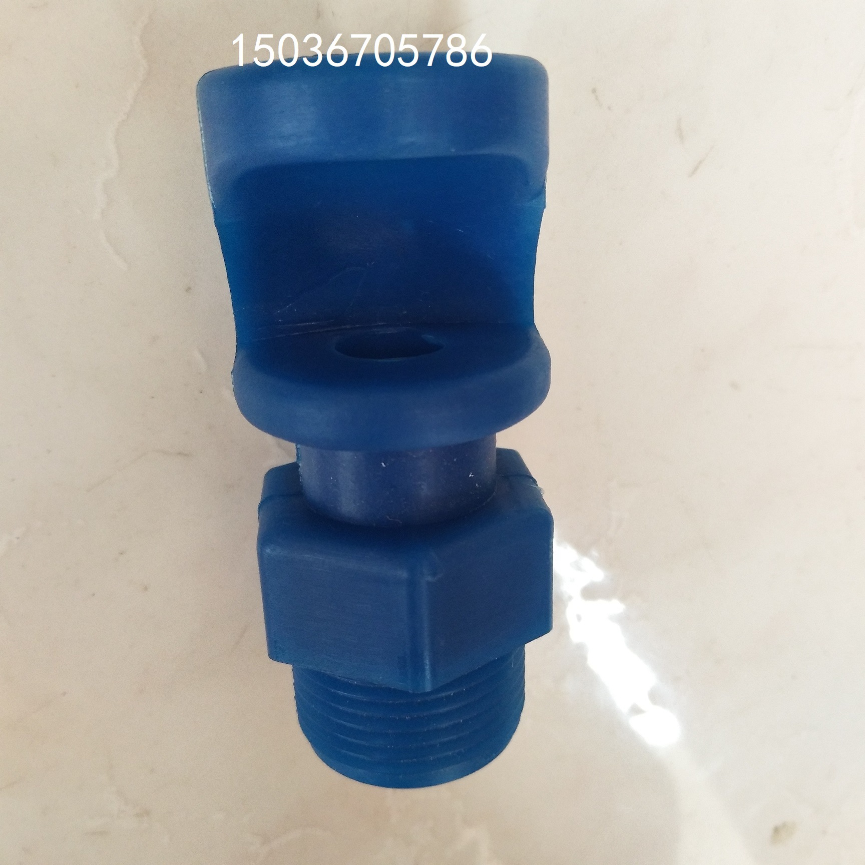 包头厂销75度偏转喷头  工业广角扇形 不锈钢  塑料材质