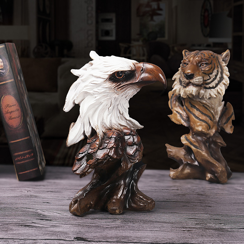 Home Creative Imitation Wooden Root Animal Head Eagle Head Ornaments Vintage Office Opening Housewarming Gifts Ornaments Home Creative Imitation Wooden Root Animal Head Eagle Head Ornaments Vintage Office Opening Housewarming Gifts Ornaments