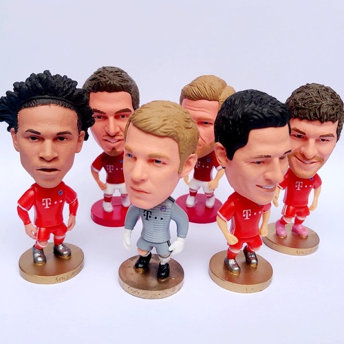 Football fans Real Madrid C, Lewandowski, Messi, Neymar Salah gift star doll, play doll, hand model