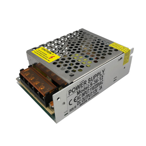 36W switching power supply 12v3a DC power supply LED security monitoring non-waterproof power supply 12v centralized power supply