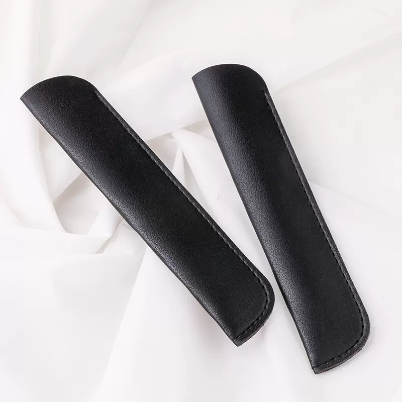 适用于apple pencil笔套 苹果二代笔套通用黑色笔袋新PU笔袋 皮套