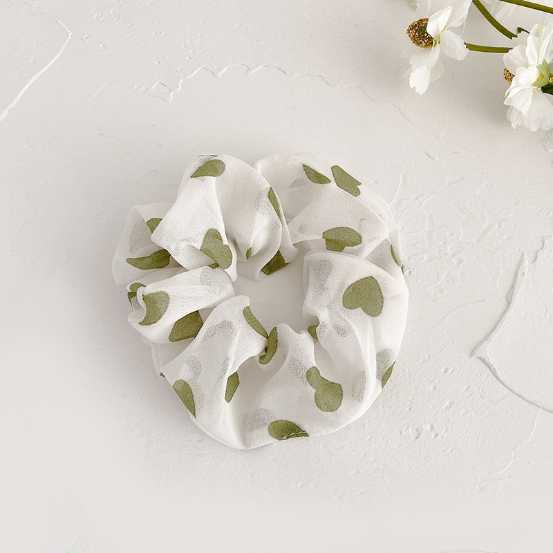 INS cerdo blanco intestino grueso anillo de pelo Super Niña de hadas Corea del Sur Internet celebridad mismo estilo BM intestino grueso anillo de pelo simple cuerda de pelo accesorios para el cabello