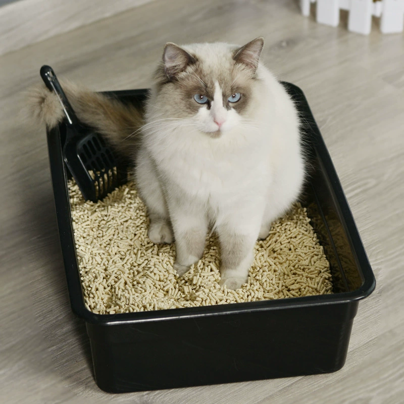 Негабаритный полузакрытый квадратный кошачий Туалет большой кошачий Туалет домашнее животное кошачий туалет горшок кошачий писсуар простой