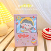 Cartoon folding table big cute handheld mirror for elementary school students, South Korea