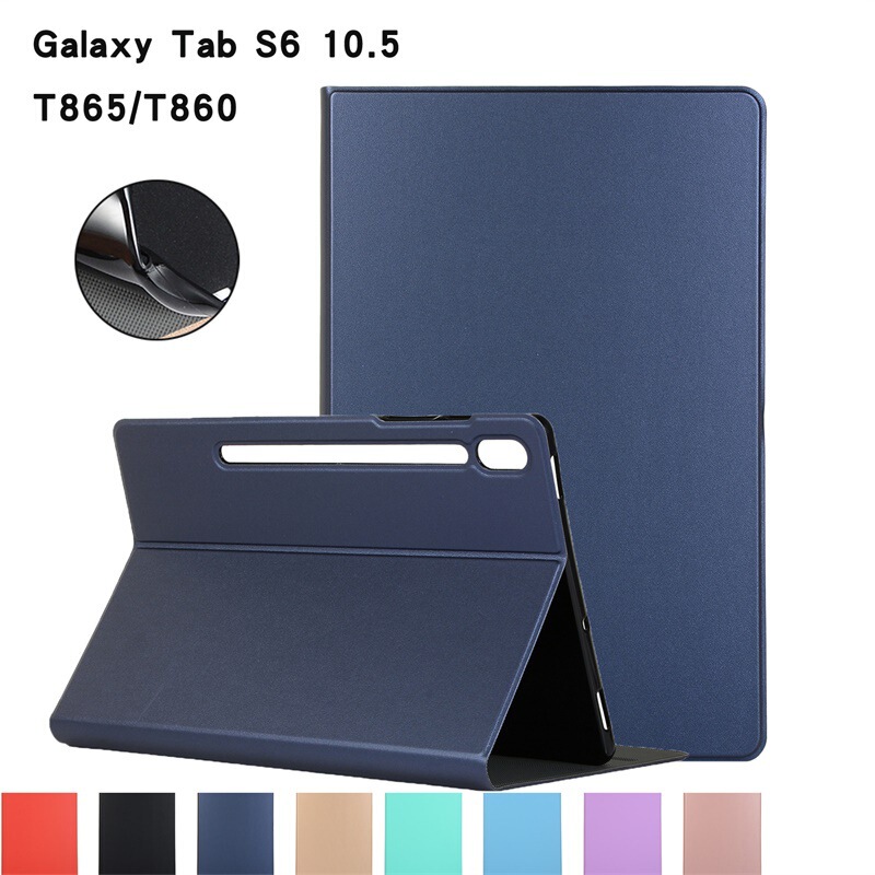 For Samsung Galaxy Tab S6 10.5 T865/T860 cloth stretch leather soft case flat protective cover For Samsung Galaxy Tab S6 10.5 T865/T860 cloth stretch leather soft case flat protective cover