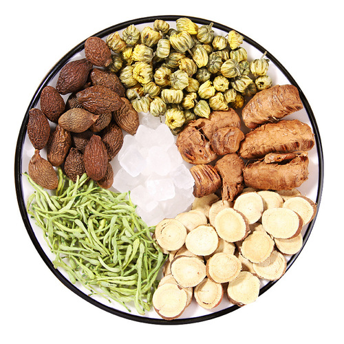 Luo Han Guo Moisturizing Throat Tea Honeysuckle Luo Han Guo Loquat Tea Snow Pear Chrysanthemum Tea Combination Fatty Sea Chrysanthemum Tea