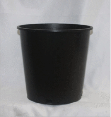 Manufactor Direct supply 5 gallon circular Large thickening black resin Plastic Gardening 5 gallon wholesale