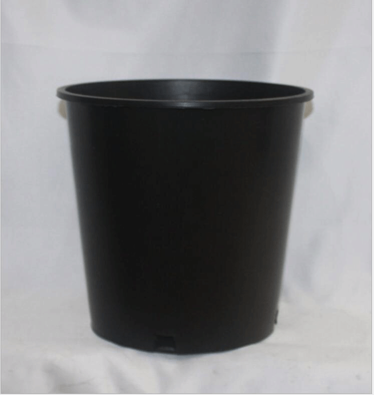 Manufactor Direct supply 5 gallon circular Large thickening black resin Plastic Gardening 5 gallon wholesale