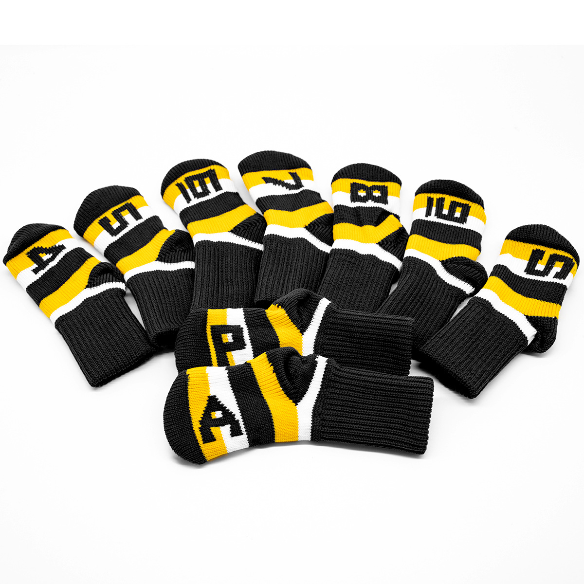 Venta directa de fábrica Golf Club cubierta de lana clásica barra de hierro conjunto 4-9.P.S.AGolf cabeza cubierta