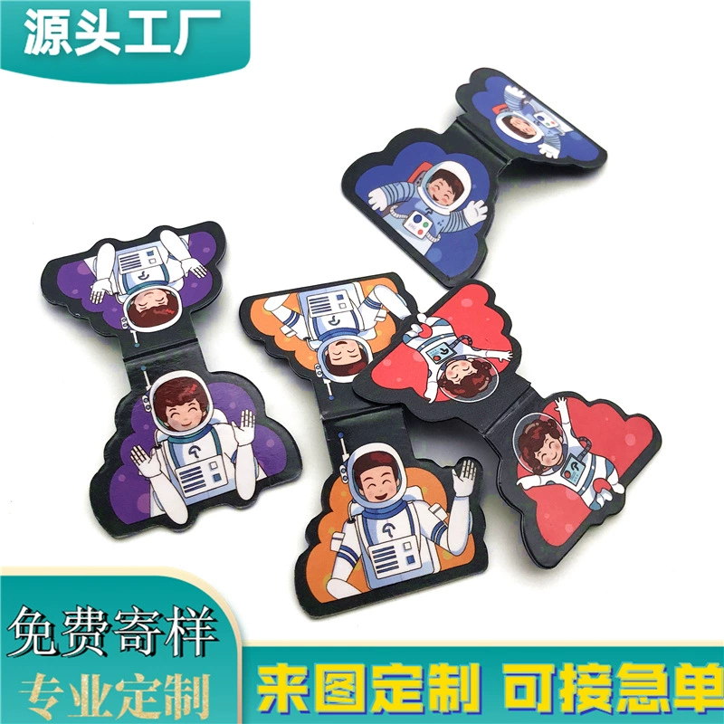Производитель пользовательских магнитных закладок магнит на закладок креативный маленький свежий мультяшный студенческий материал на заказ