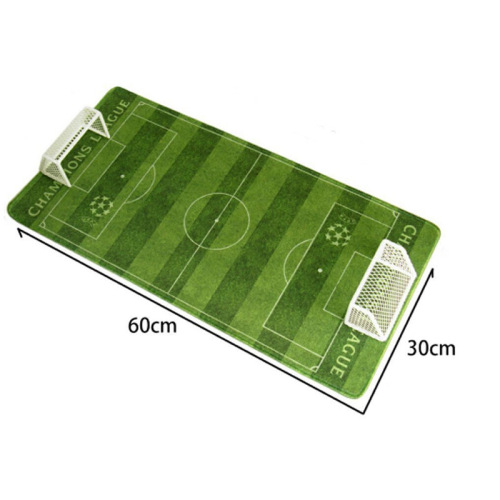 Simulated football field model Barcelona Messi Real Madrid C Ronaldo doll doll figure ornament gift