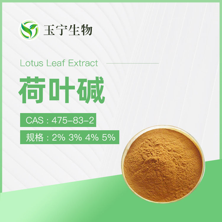 荷叶碱 2% 3% 4% 5% 荷叶提取物