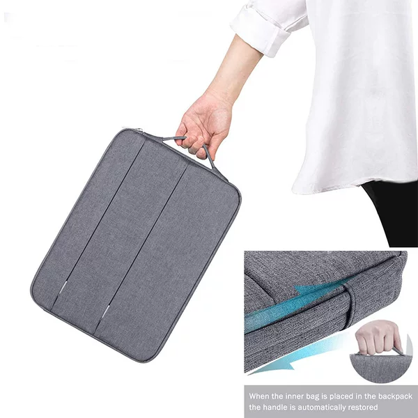 Cross-Border Direct Sales Laptop Storage Bag Protective Cover Velvet Portable Tablet Bag Bubble Wrap Liner Bag Wholesale