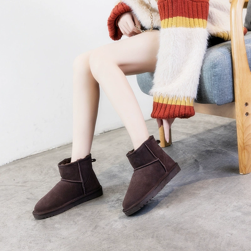 Новые Australian XLLUGG снегоступы женские сапоги из кожи COWI UGG и мужские и женские снегоступы зима
