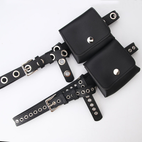 New Personal Hip-Hop Style Versatile Chain Mini Waist Bag Belt Mini Crossbody Bag Fashion Hip Belt Trendy