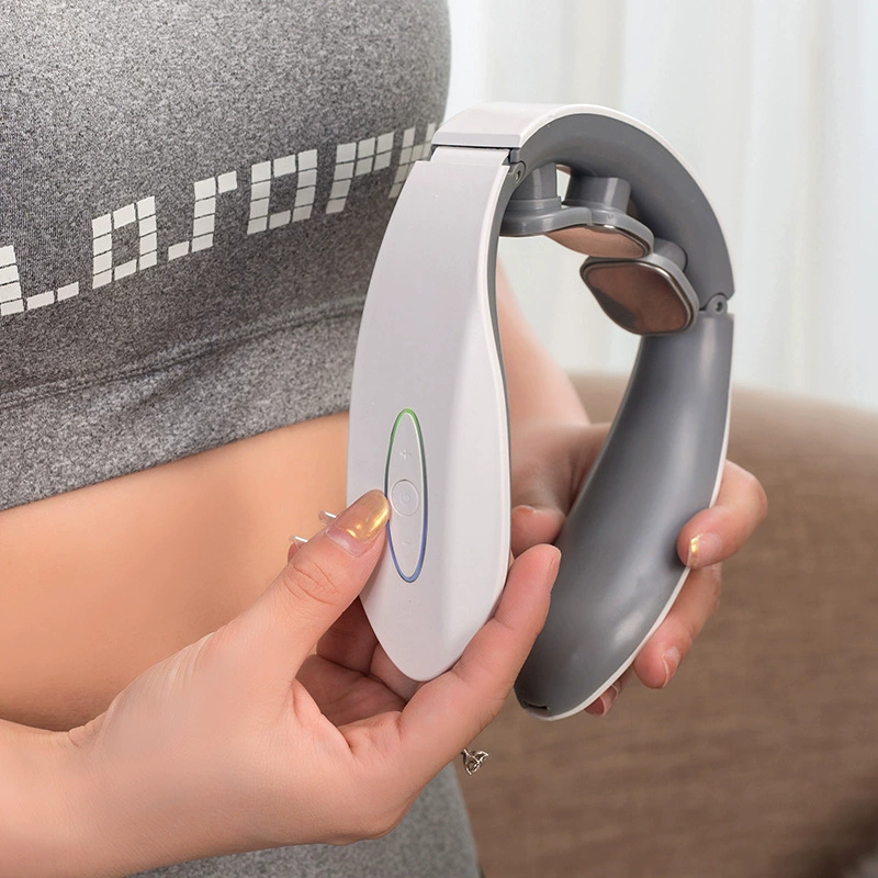 Smart Electric Neck & Shoulder Massager, Rechargeable, Heating and Multi‑Mode