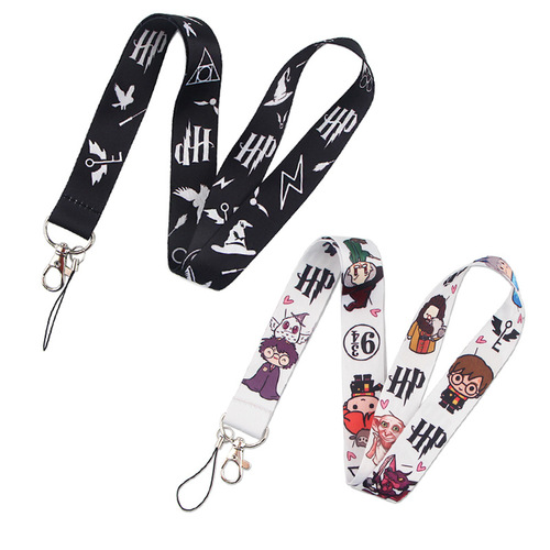 Magic Academy Cartoon Mobile Phone Lanyard Foreign Trade U Disk Camera ID Card Key Anti-Lost Mobile Phone Lanyard Accessories
