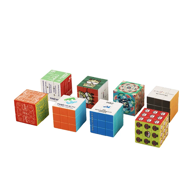 Кубик Рубика, скоростной стикерный, 2x2, 3x3, ручная сборка