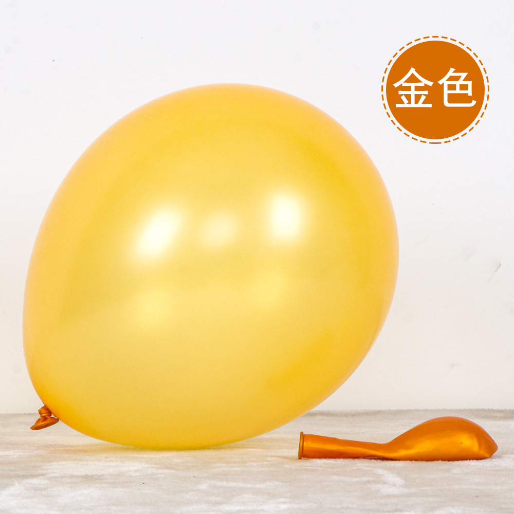 Globo decorativo Globo de látex de 12 pulgadas Decoración de fiesta al por mayor transfronteriza 2.8g Diseño de globo mate redondo